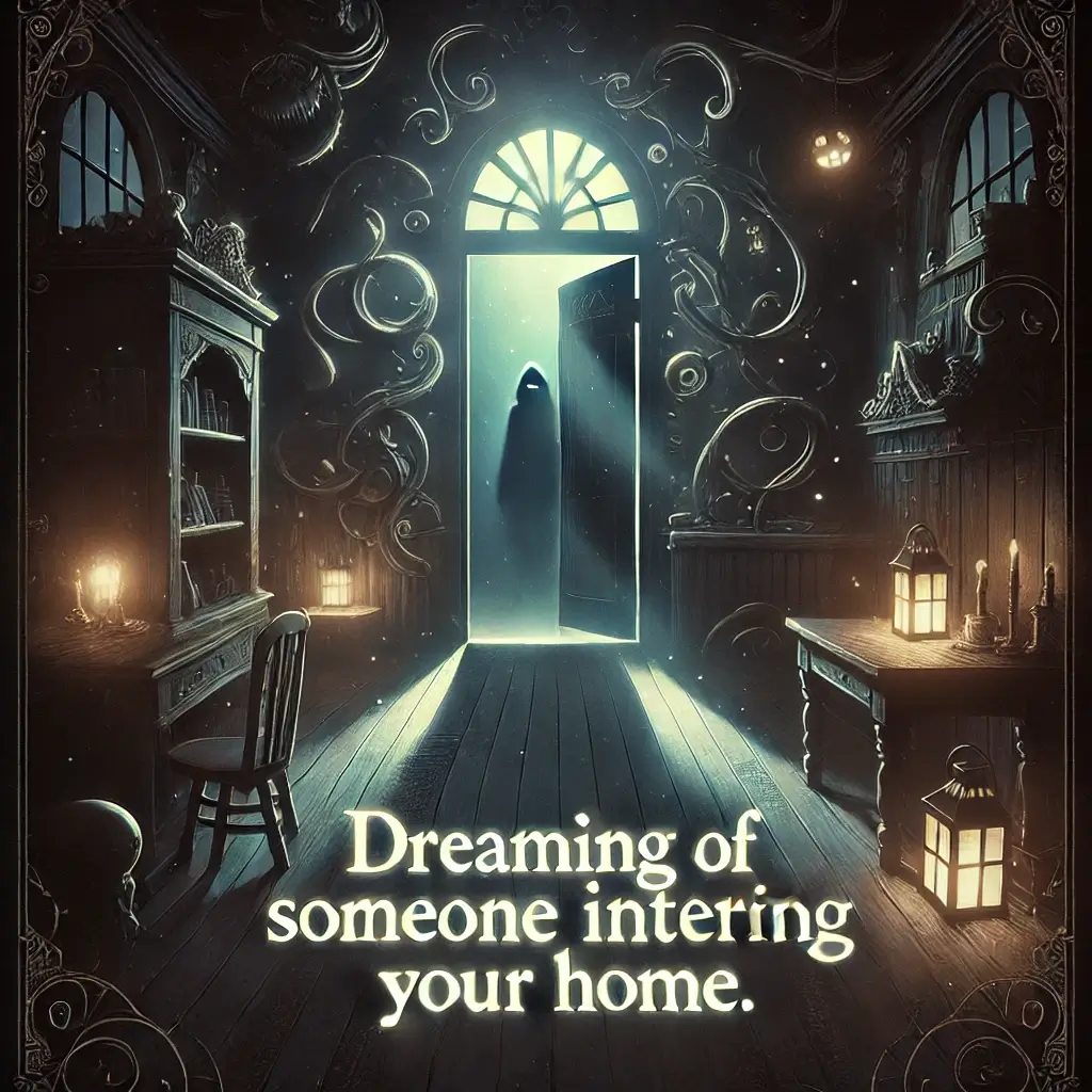 집에 누가 들어오는 꿈 해몽