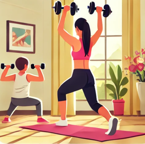 집에서 15분 운동으로 체지방 10% 감량