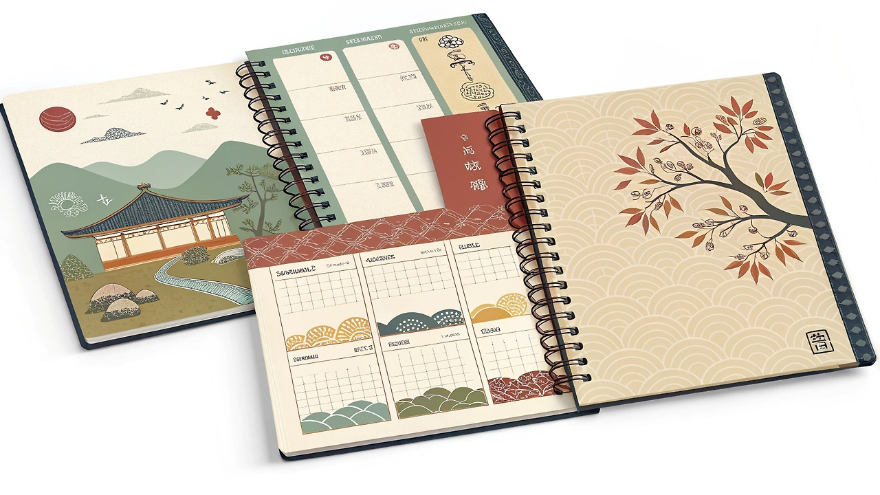 사주 캘린더 사진