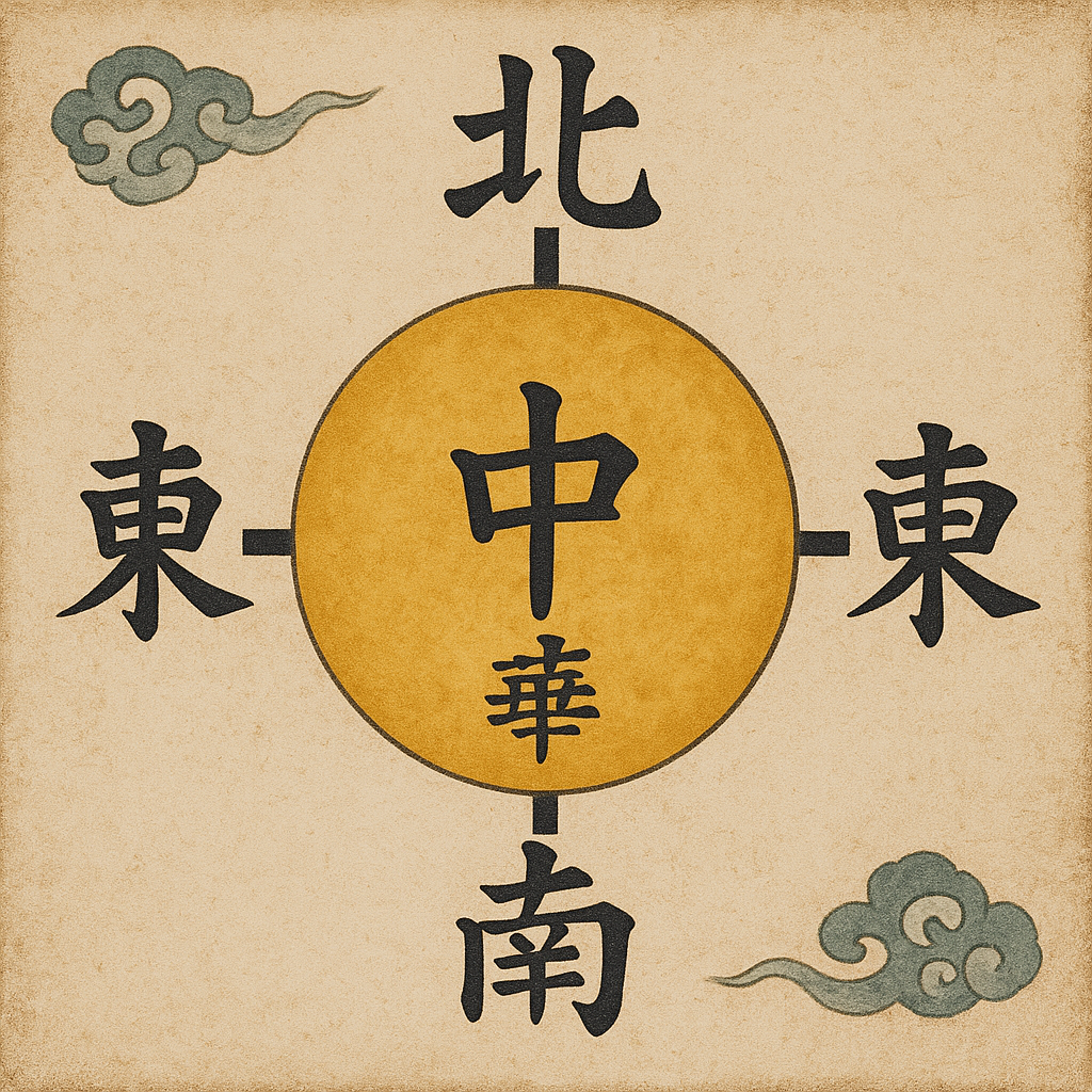 🏯 고대 중국의 천하관 – ‘중화’와 ‘사방’의 질서