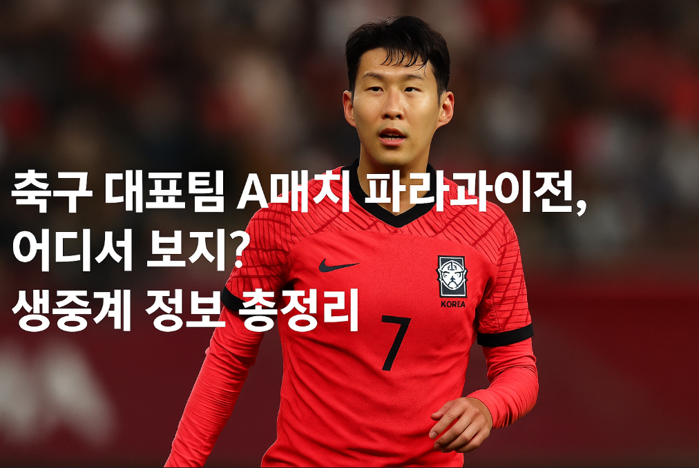 축구 대표팀 A매치 파라과이전