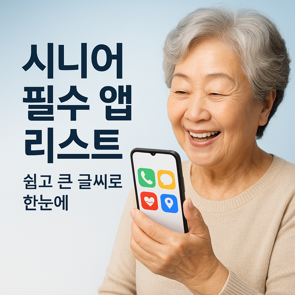 시니어를 위한 필수 앱 리스트 썸네일