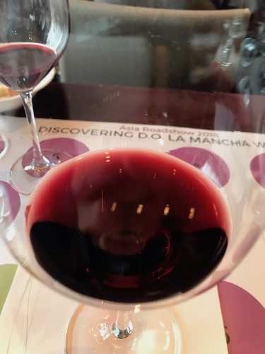 Bodegas El Progreso Ojos Del Guadiana Gran Reserva 2010의 색