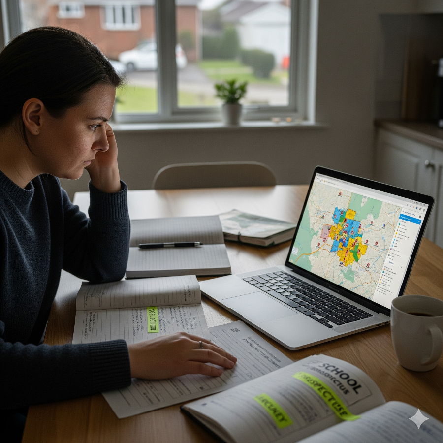 학군지로의 이사를 고민하는 학부모