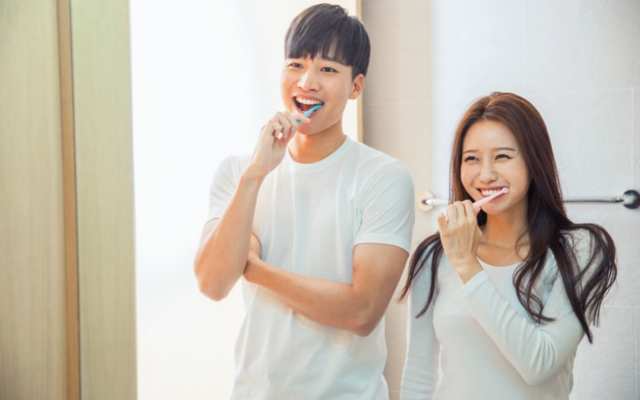 양치질