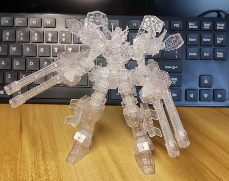 헤비암즈 클리어 모형 조립사진3