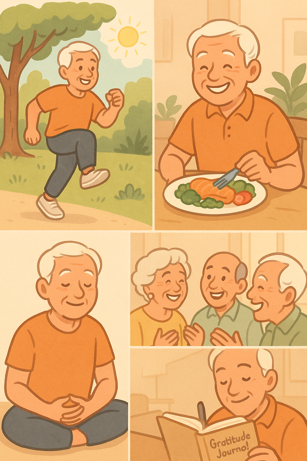 100세 시대, 건강하게 오래 사는 비결