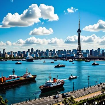 고베 항구에대한 사진