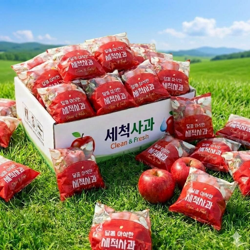 세척사과 꿀사과, 5kg, 1박스 | 토스쇼핑
