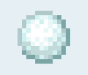 해피 가스트가 좋아하는 눈덩이