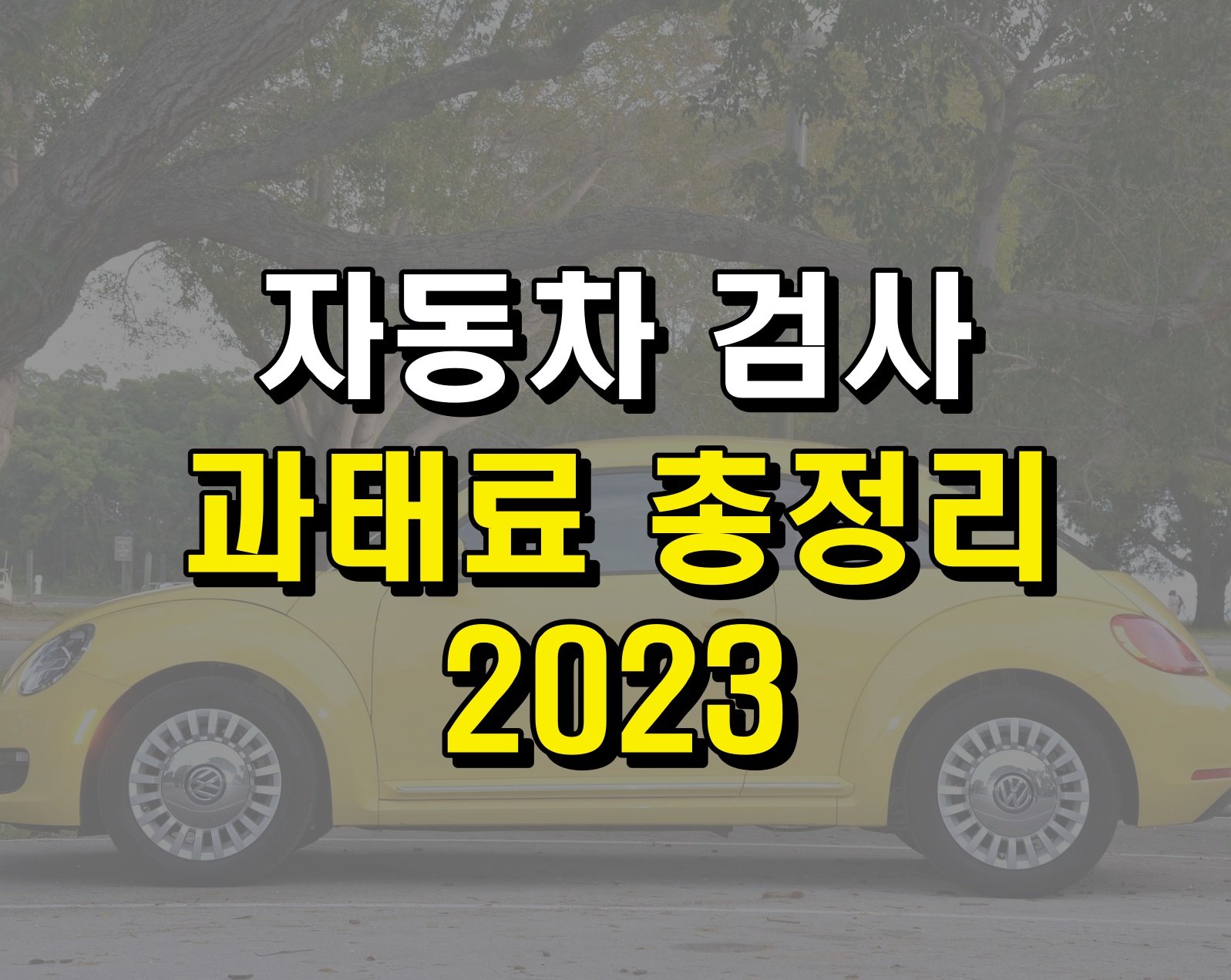 자동차 옆 모습