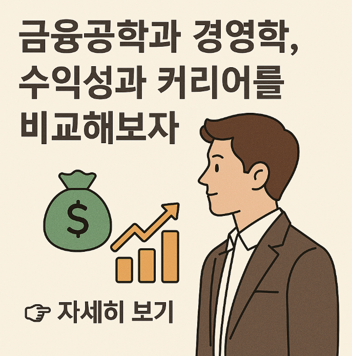 금융공학과 경영학, 수익성과 커리어 썸네일