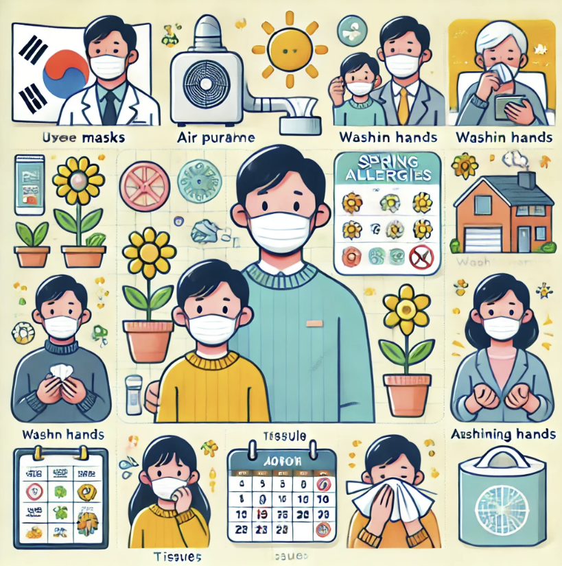 봄철 알레르기 대처법