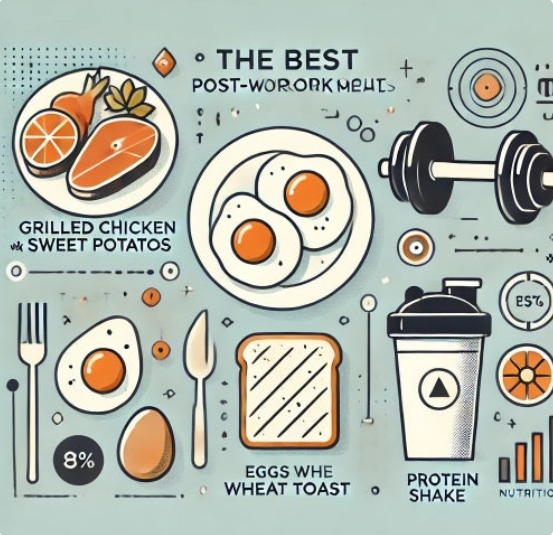 운동 전후 식사