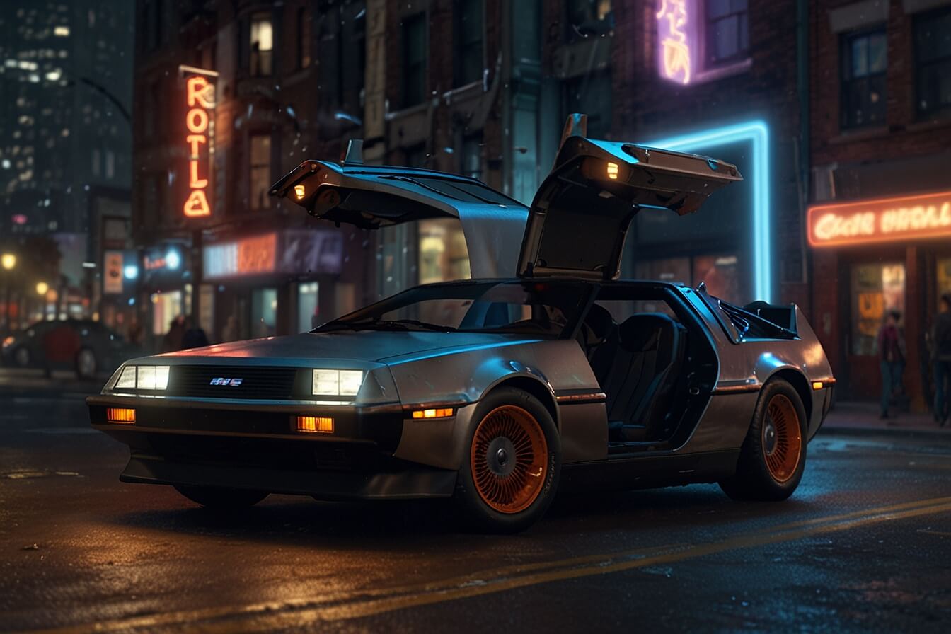 back to the future 드로리안