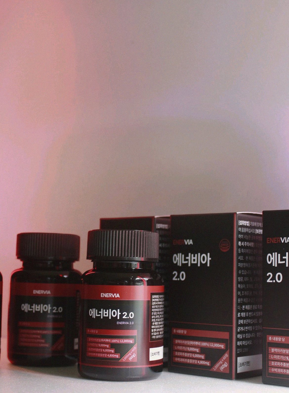 Korean Asian man 40s energetic morning routine at home
