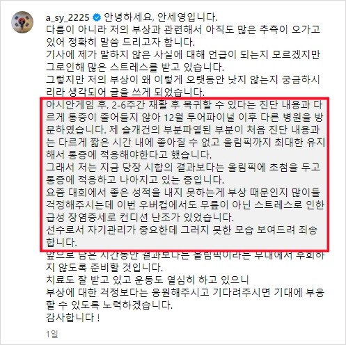 안세영 부상