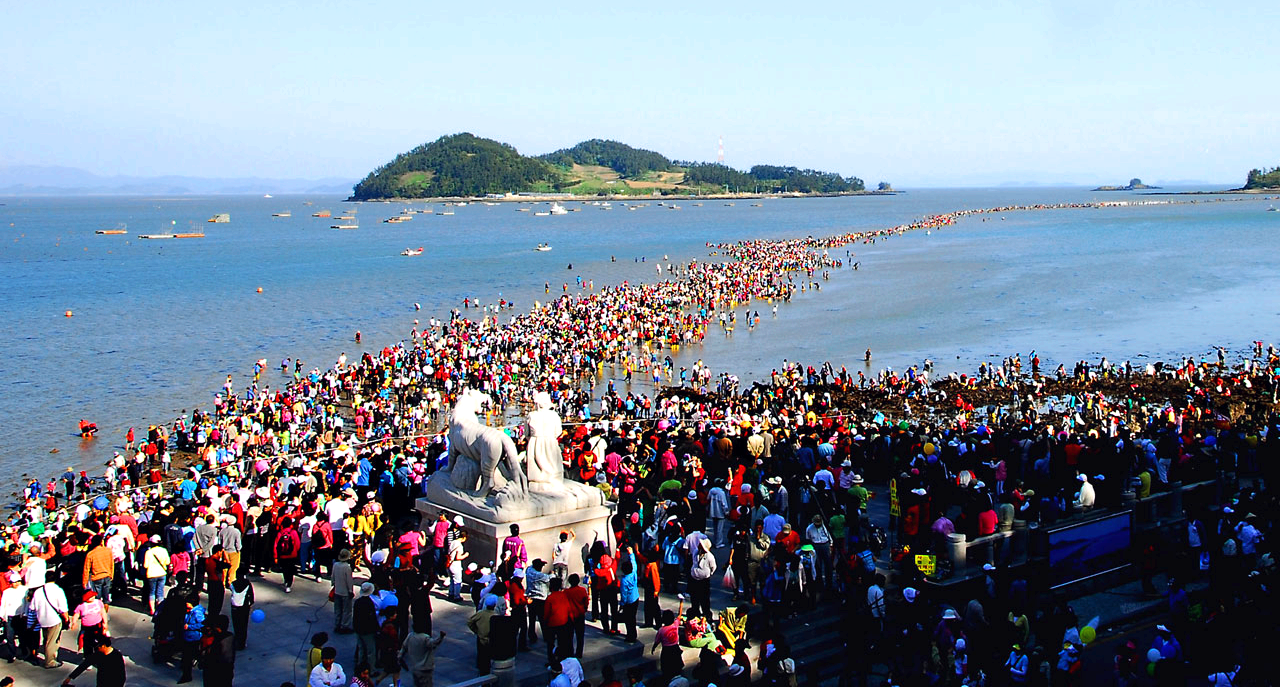 진도 신비의 바닷길 축제