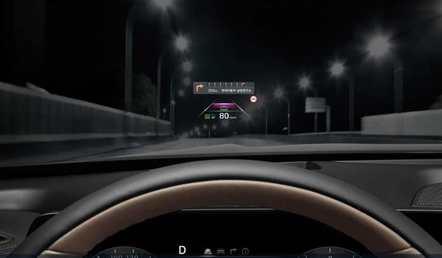 2024 K8 하이브리드 HUD