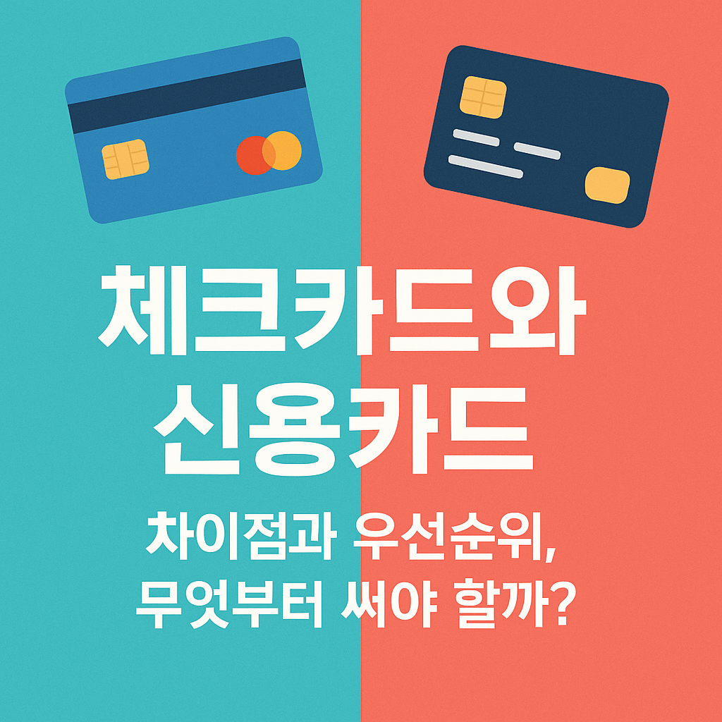 체크카드 신용카드