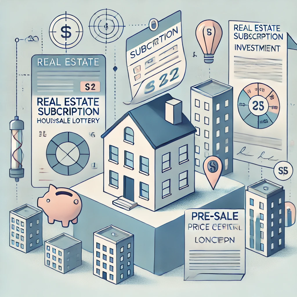 청약저축, 각종 부동산의 상한제 관련 이미지