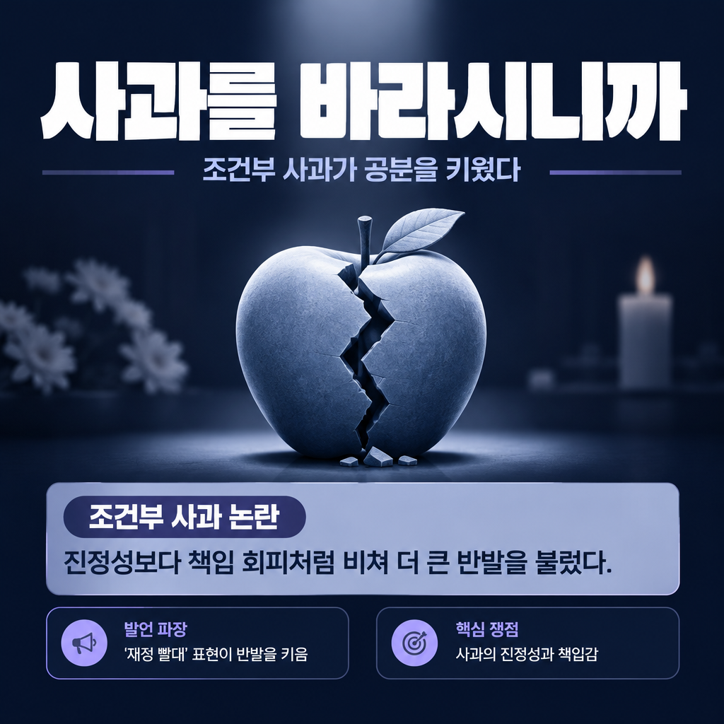 사과를 바라시니까