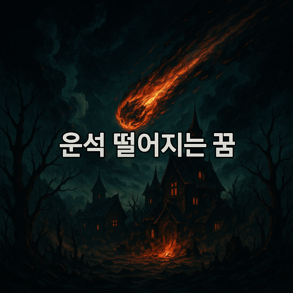 운석 떨어지는 꿈 해몽