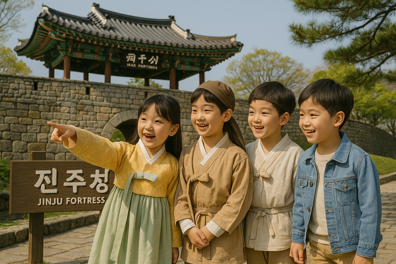 초등학생 맞춤 진주성 전쟁사 임진왜란 역사체험학습