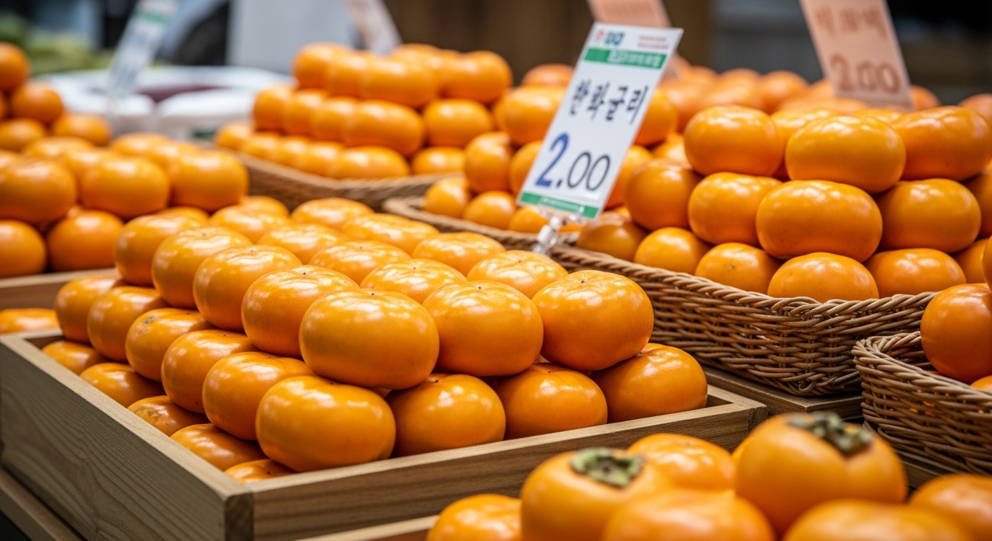 10월 제철음식 단감