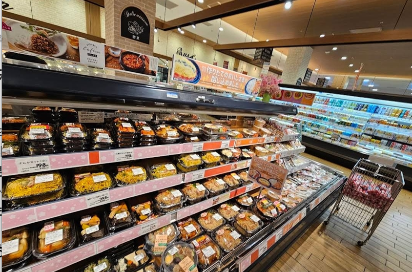 일본 슈퍼마켓 내부모습