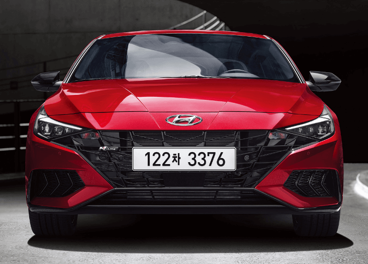3. 현대 아반떼 (총 6,801대)