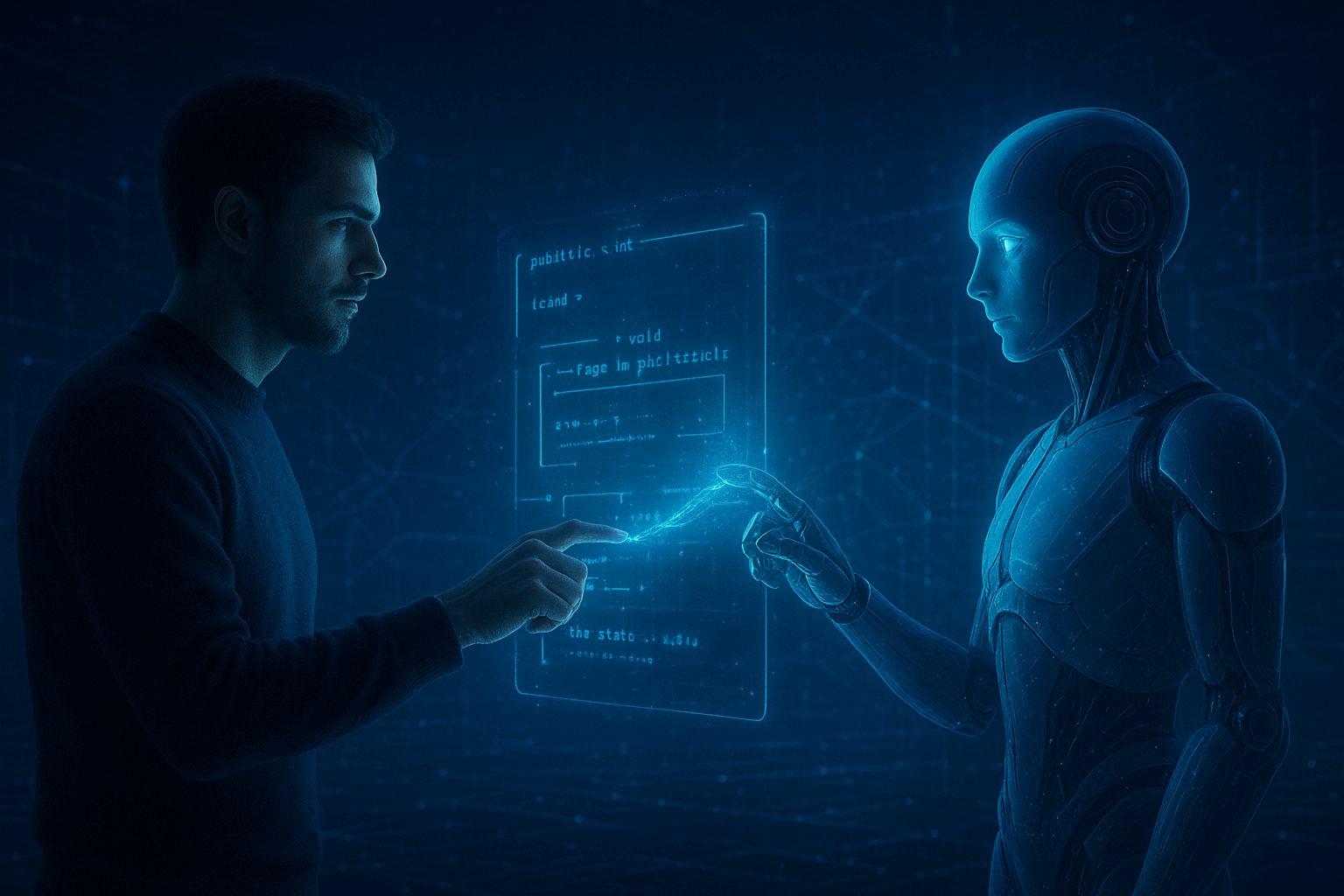 AI 코드 생성기와 인간 개발자의 협업 패턴