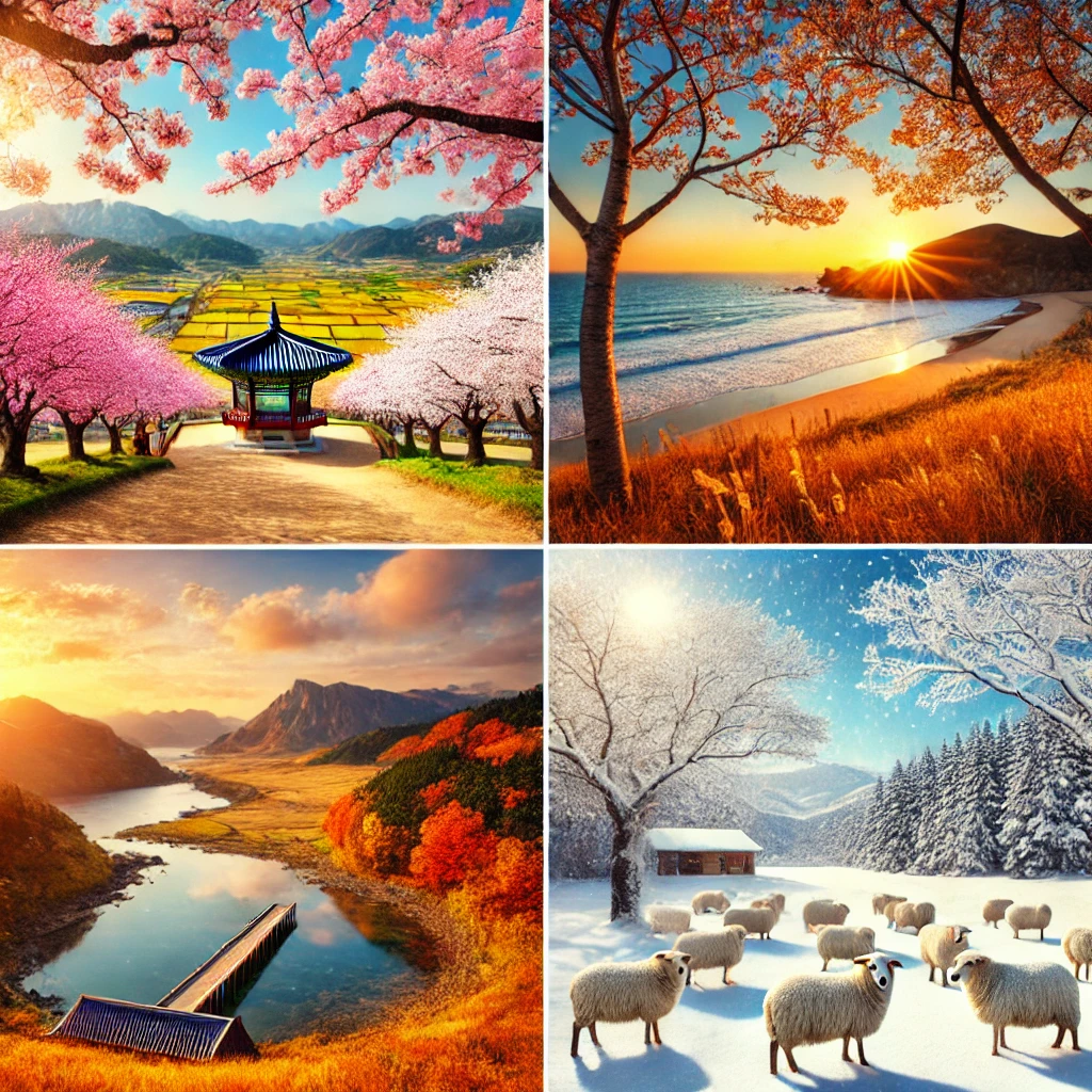 사계절 내내 떠날 수 있는 국내 여행 시즌별 추천지 총정리