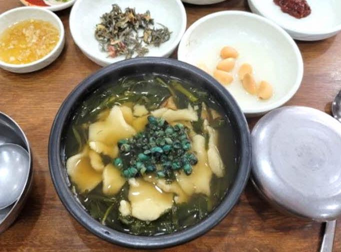 황간휴게소 - 올갱이국밥