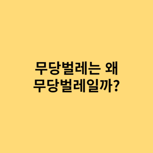 무당벌레의 이름 유래