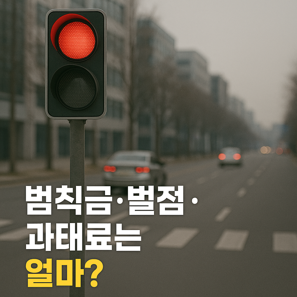횡단보도 앞 우회전, 이거 모르고 했다간 벌점+과태료 폭탄!
