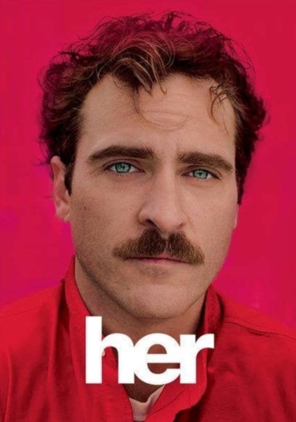영화 Her 포스터 사진