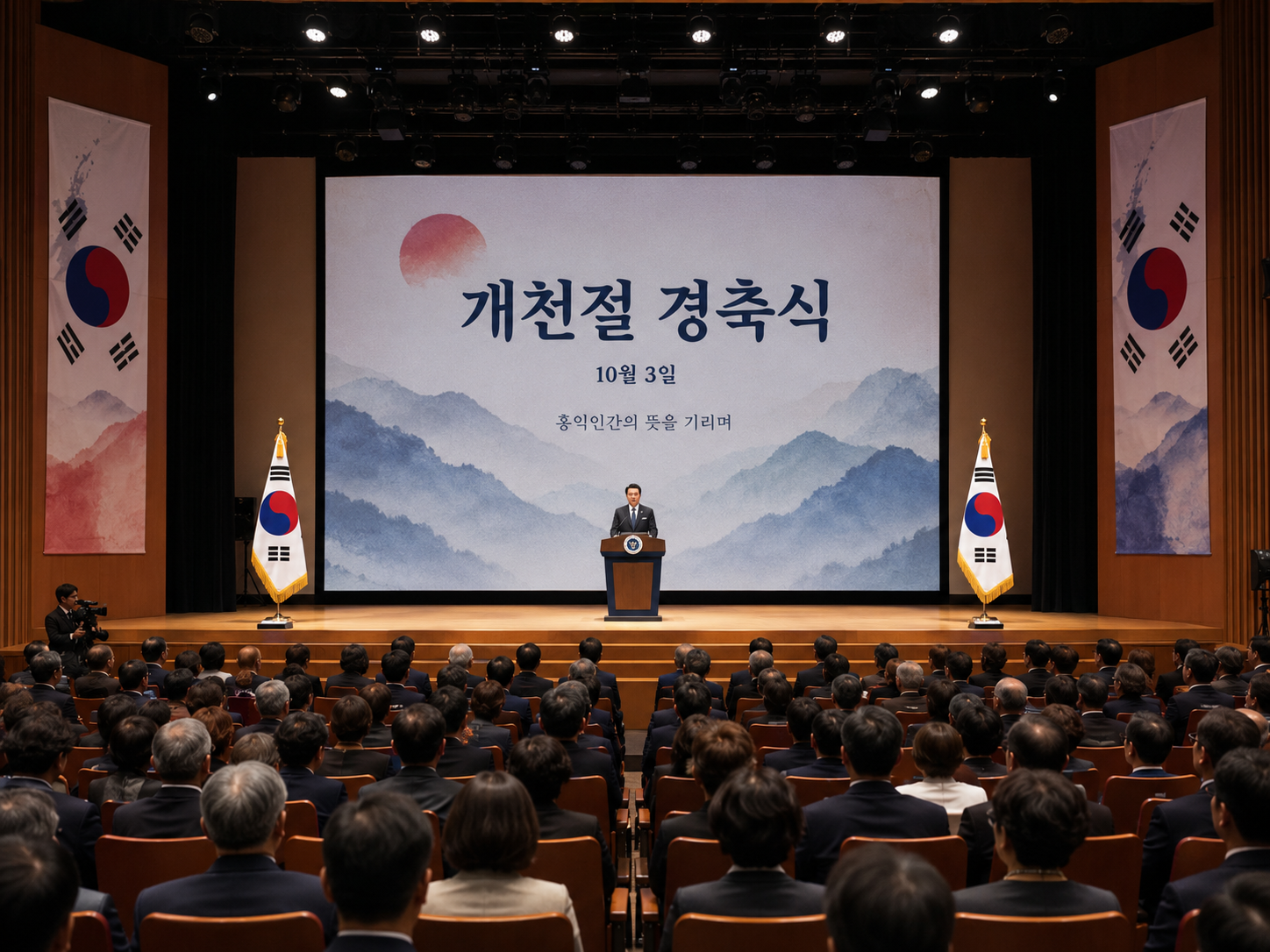 개천절 경축식