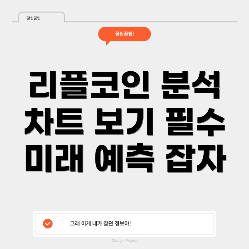 리플코인 차트 해석