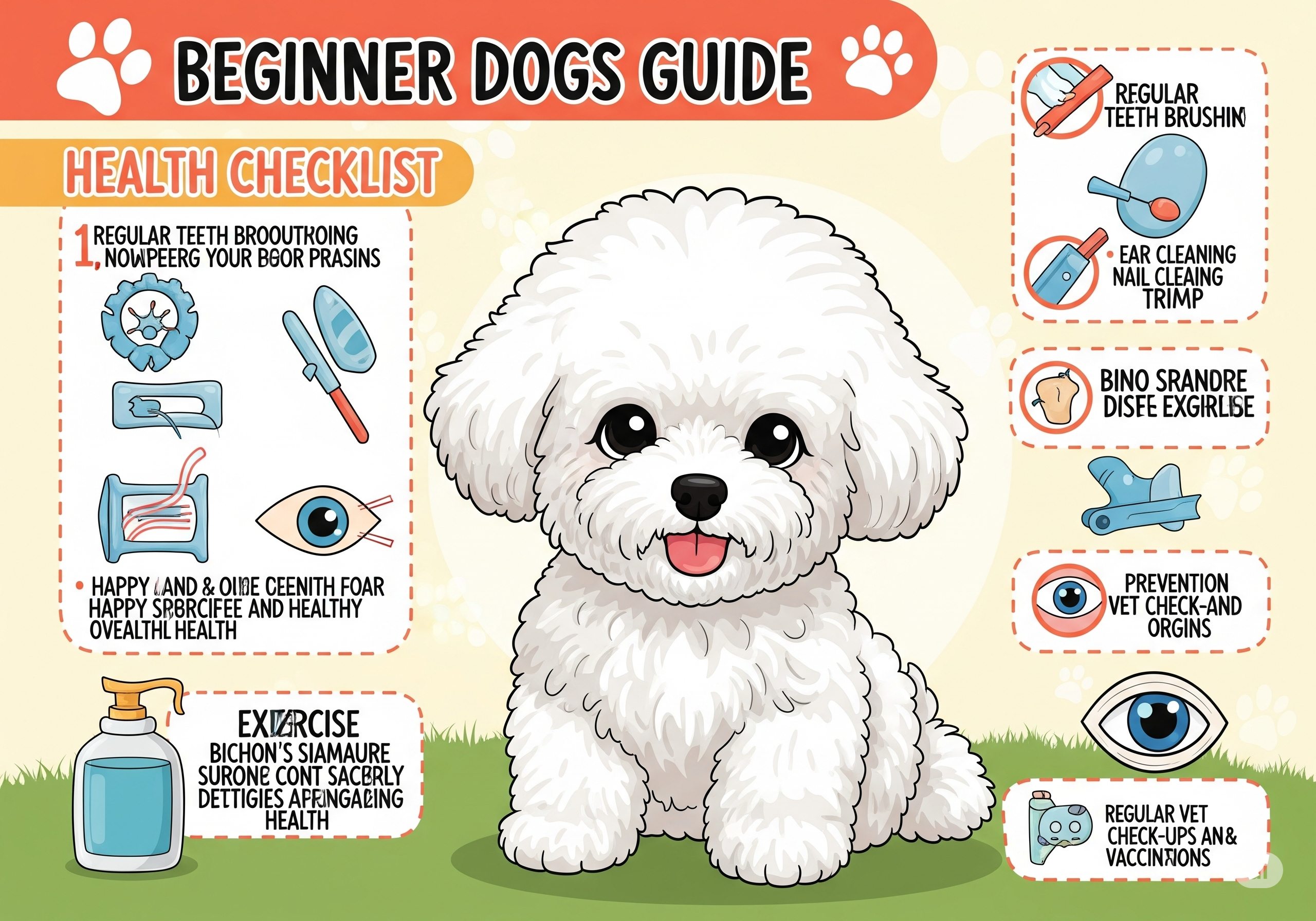 강아지 건강 체크리스트 이미지