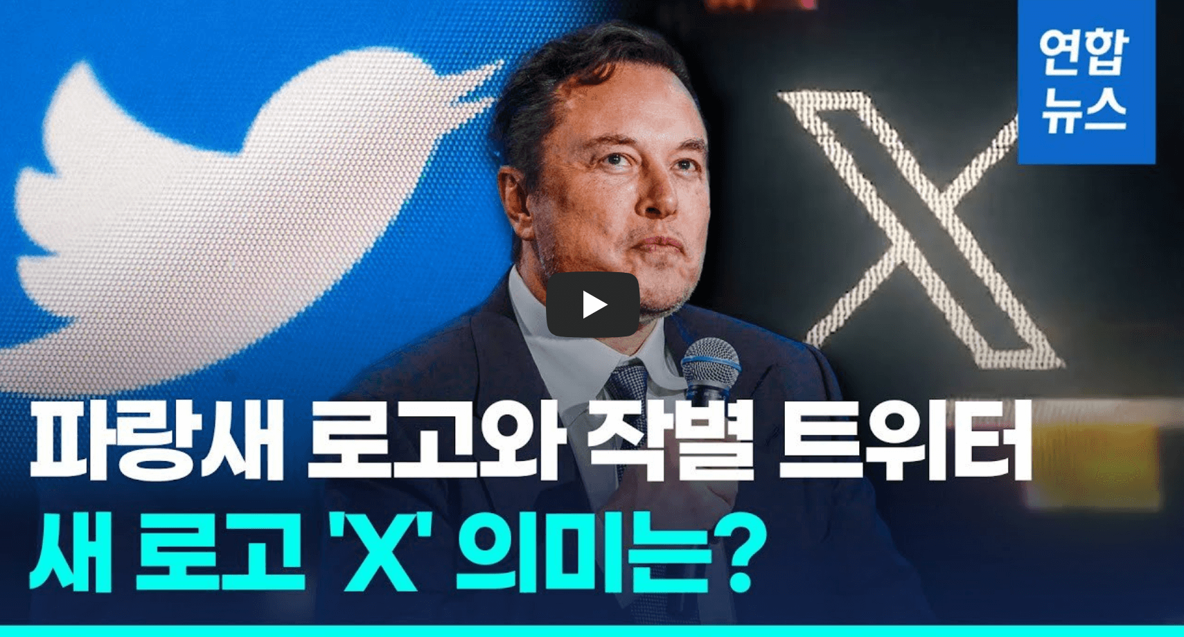 트위터 로고 변경 의미에 대한 영상