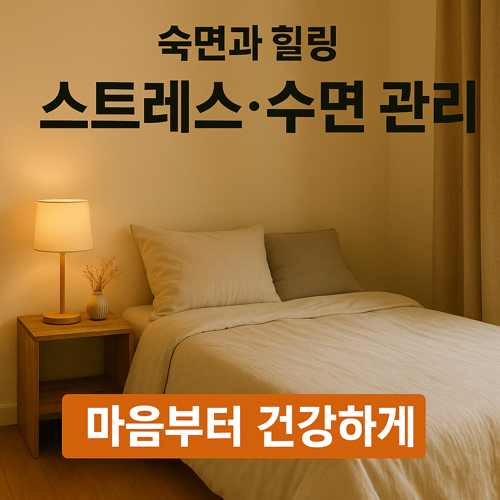 [4편] 중장년 혈압·혈당 스트레스 및 수면 관리