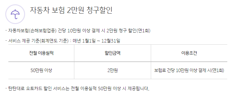 KB국민 탄탄대로 오토카드