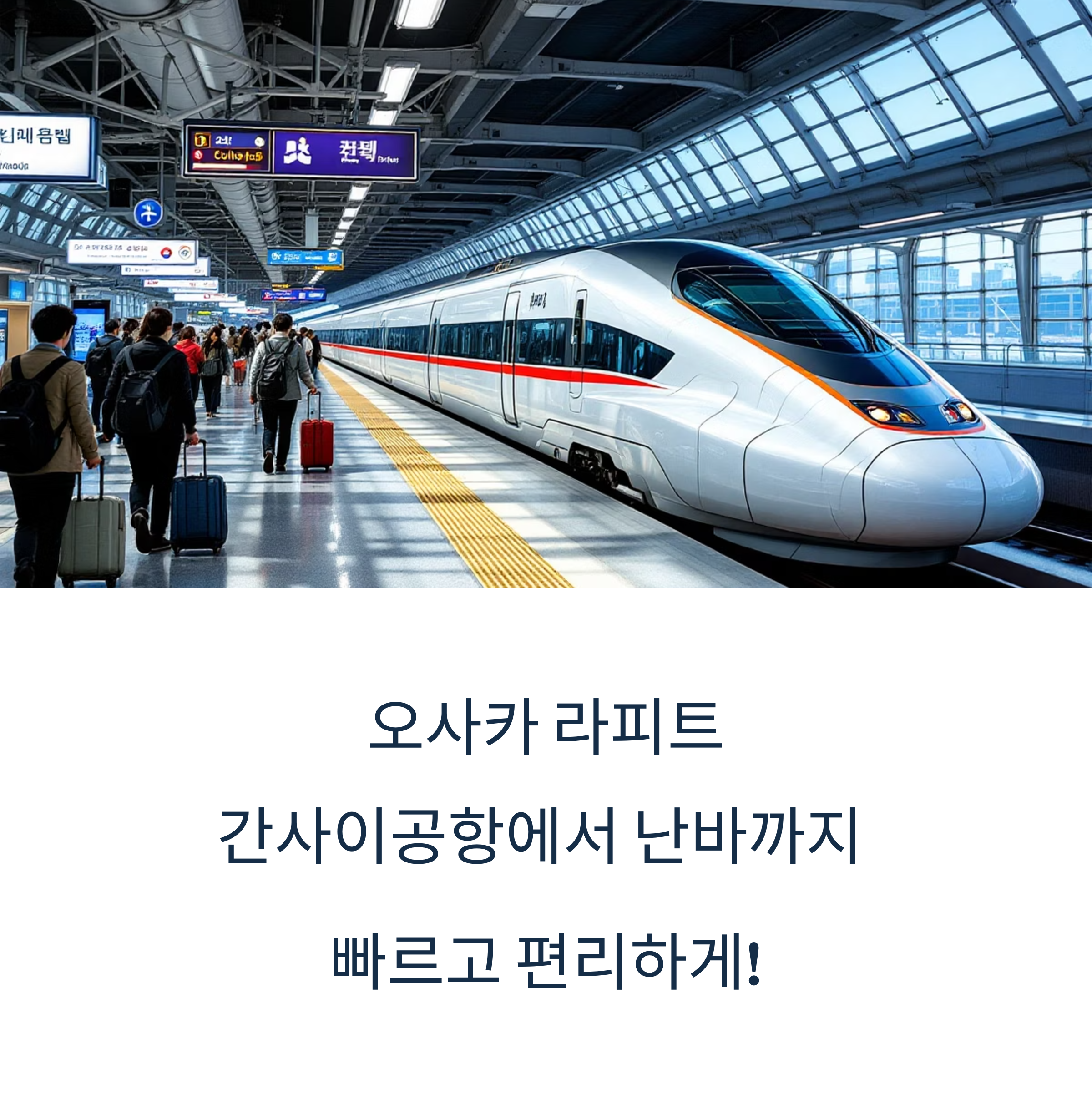 오사카 라피트 예약방법 왕복 티켓 가격정리