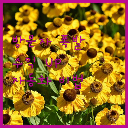 네이버 블로그 자동화 프로그램으로 방