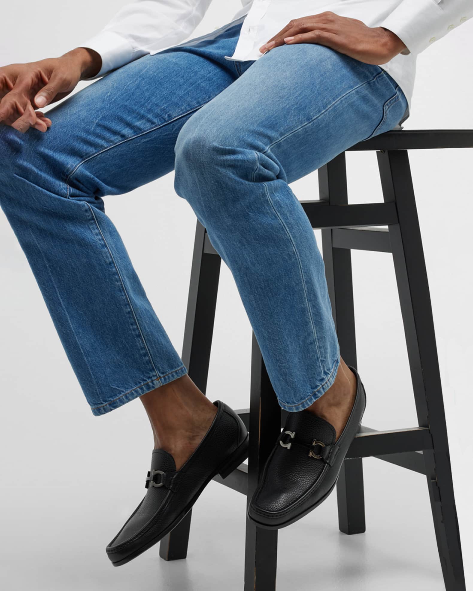 gancini loafers