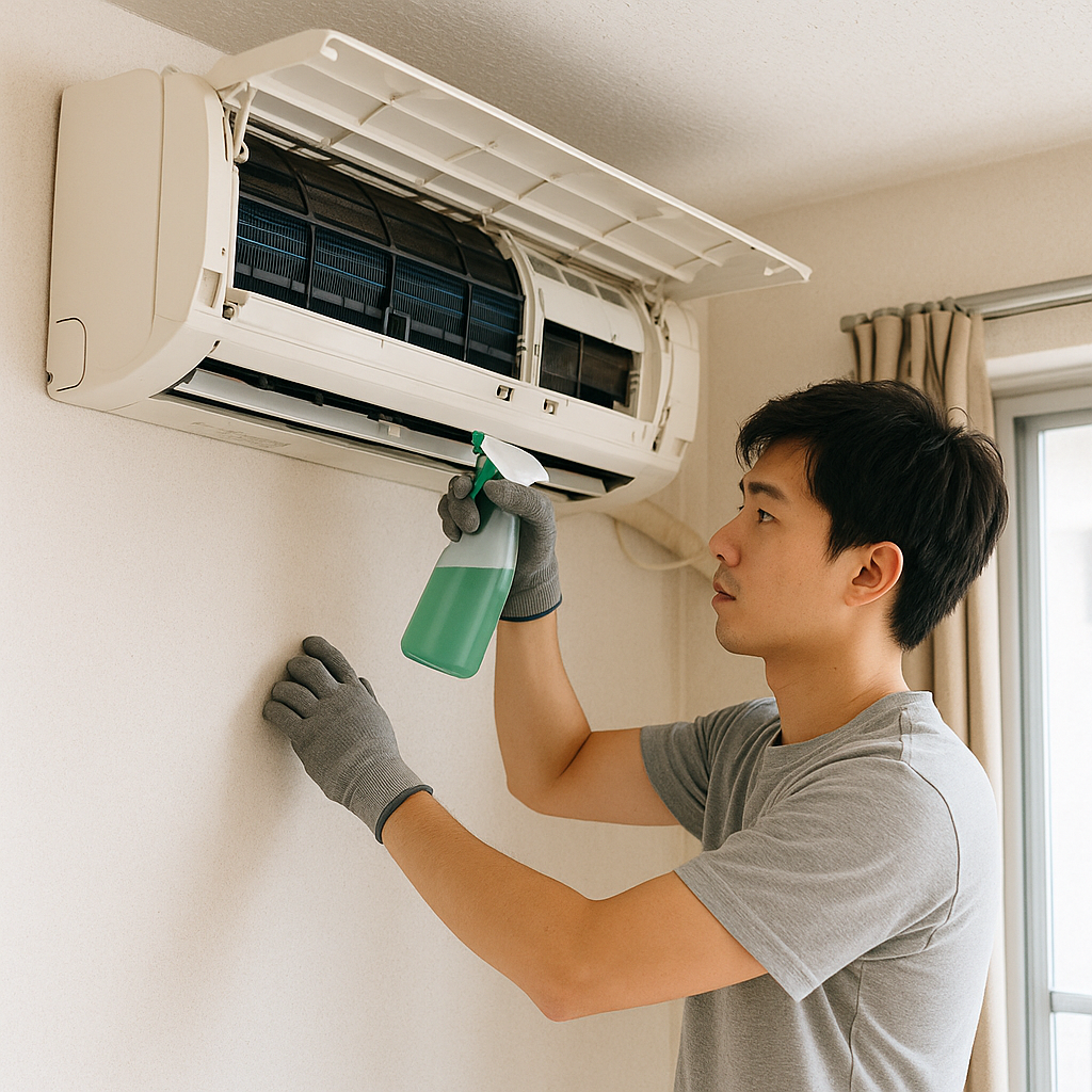 자취방 에어컨 청소&amp;#44; 5분 만에 끝내는 전문가 팁 3가지