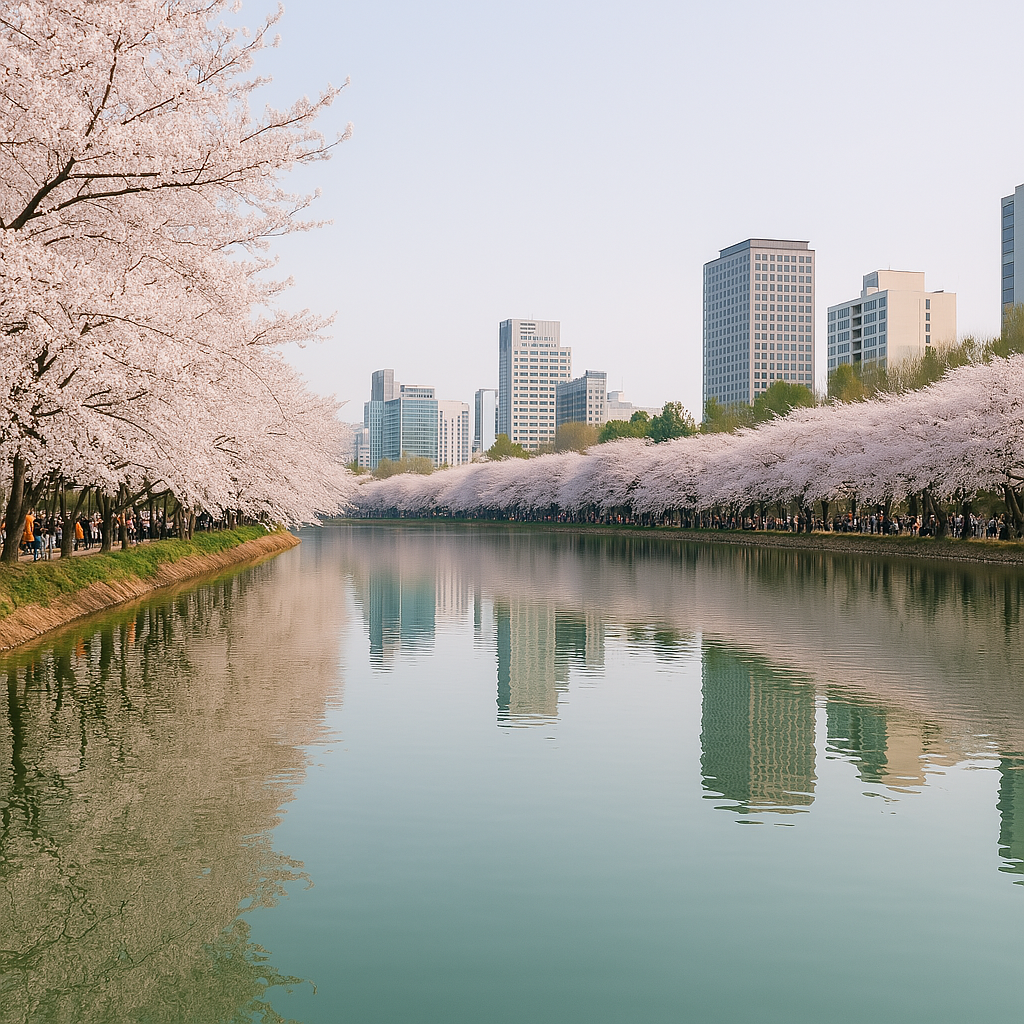 서울 벚꽃 명소 개화시기 TOP5