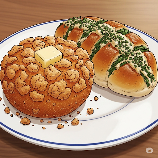 성심당 부추빵 튀김소보로빵 이미지