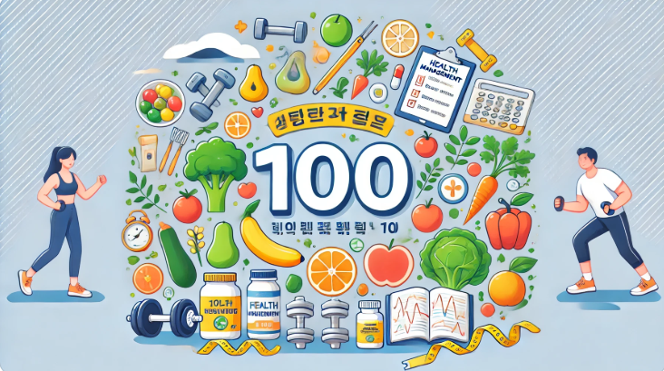 100세 시대 건강 관련 사진